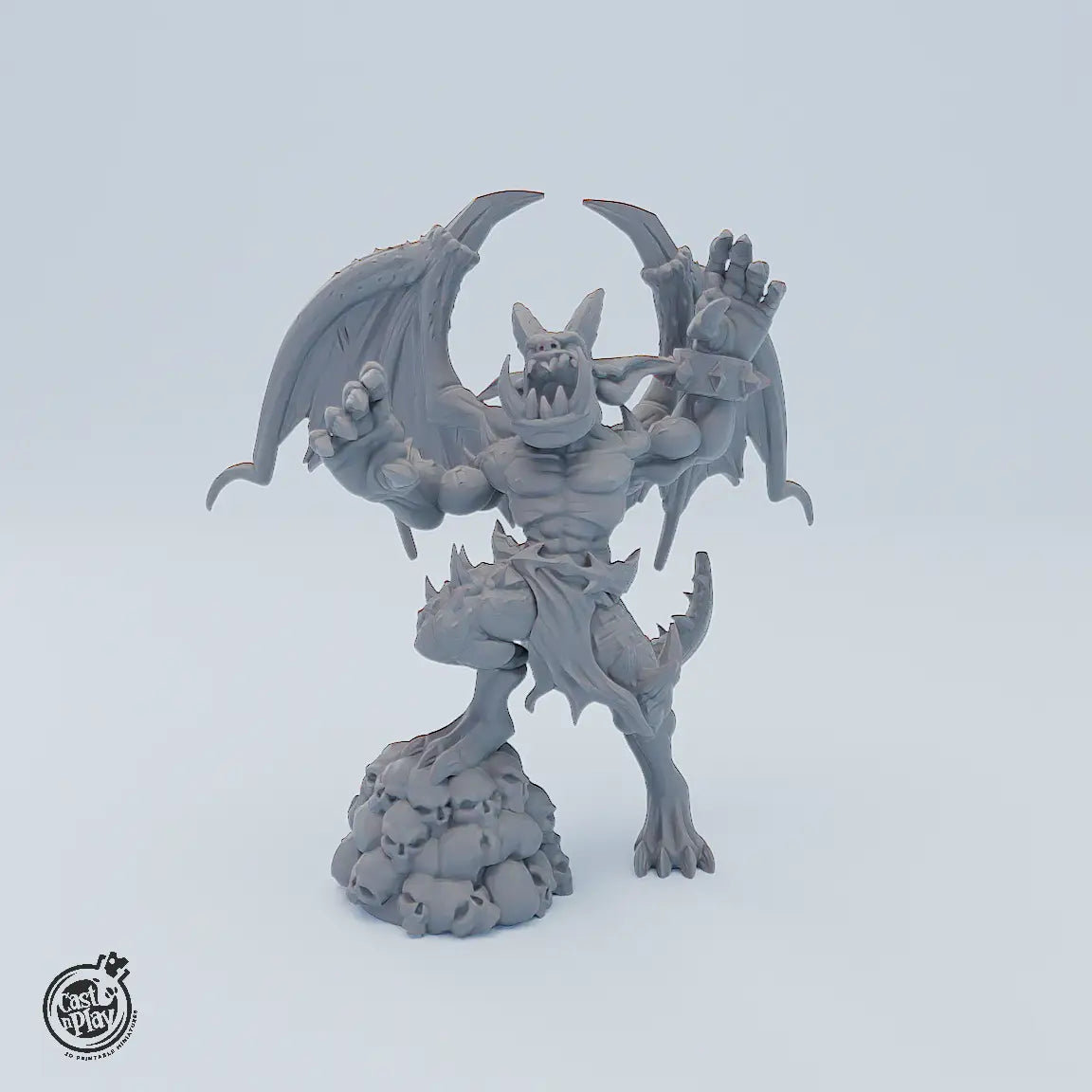 Miniaturenset Jizor’s Imps – drei höllische Dämonen-Minion-Figuren mit Flügeln, Klauen und knochenbedeckten Basen