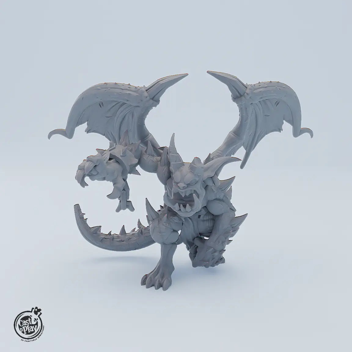Miniaturenset Jizor’s Imps – drei höllische Dämonen-Minion-Figuren mit Flügeln, Klauen und knochenbedeckten Basen