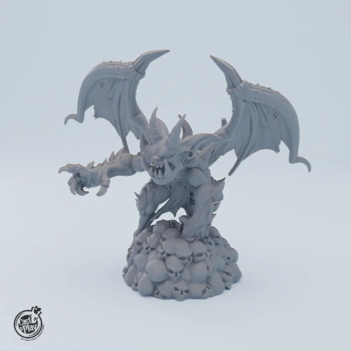 Miniaturenset Jizor’s Imps – drei höllische Dämonen-Minion-Figuren mit Flügeln, Klauen und knochenbedeckten Basen