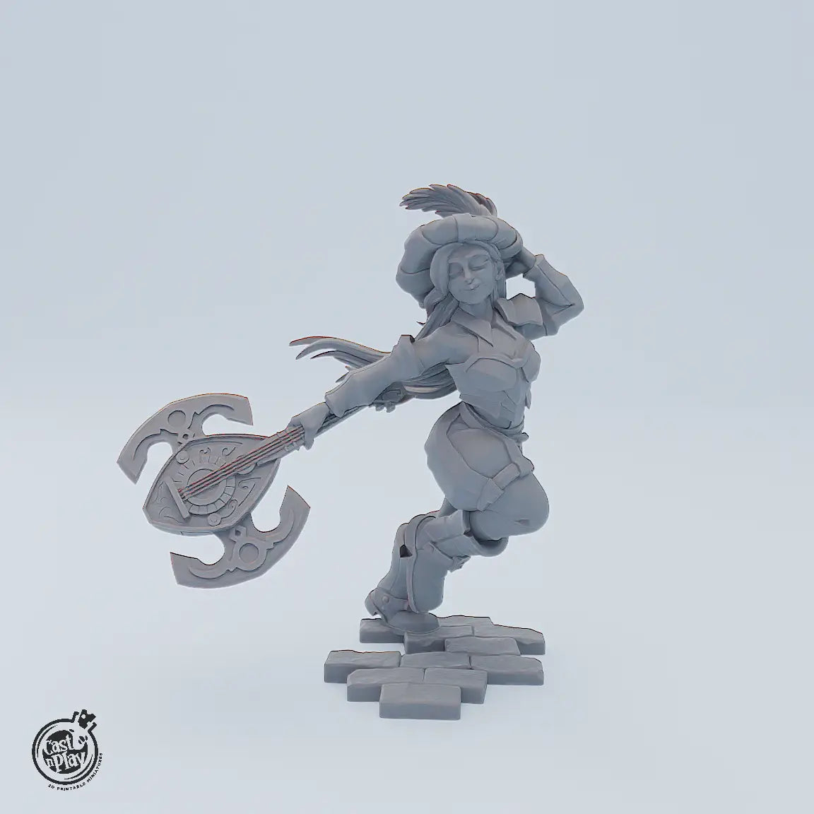 972 - Lute Blade Bard