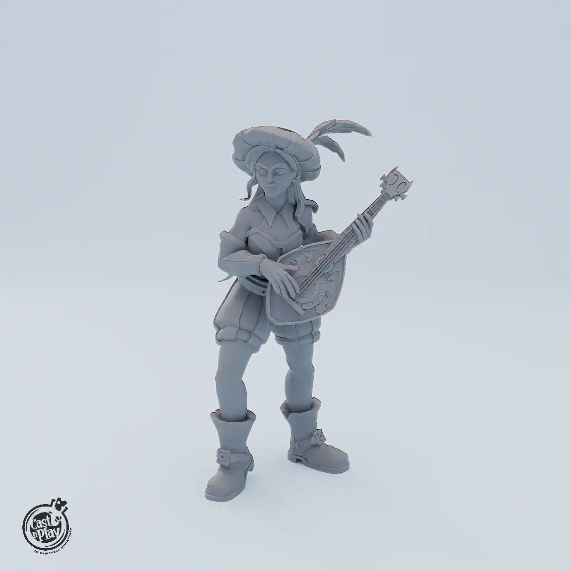 972 - Lute Blade Bard