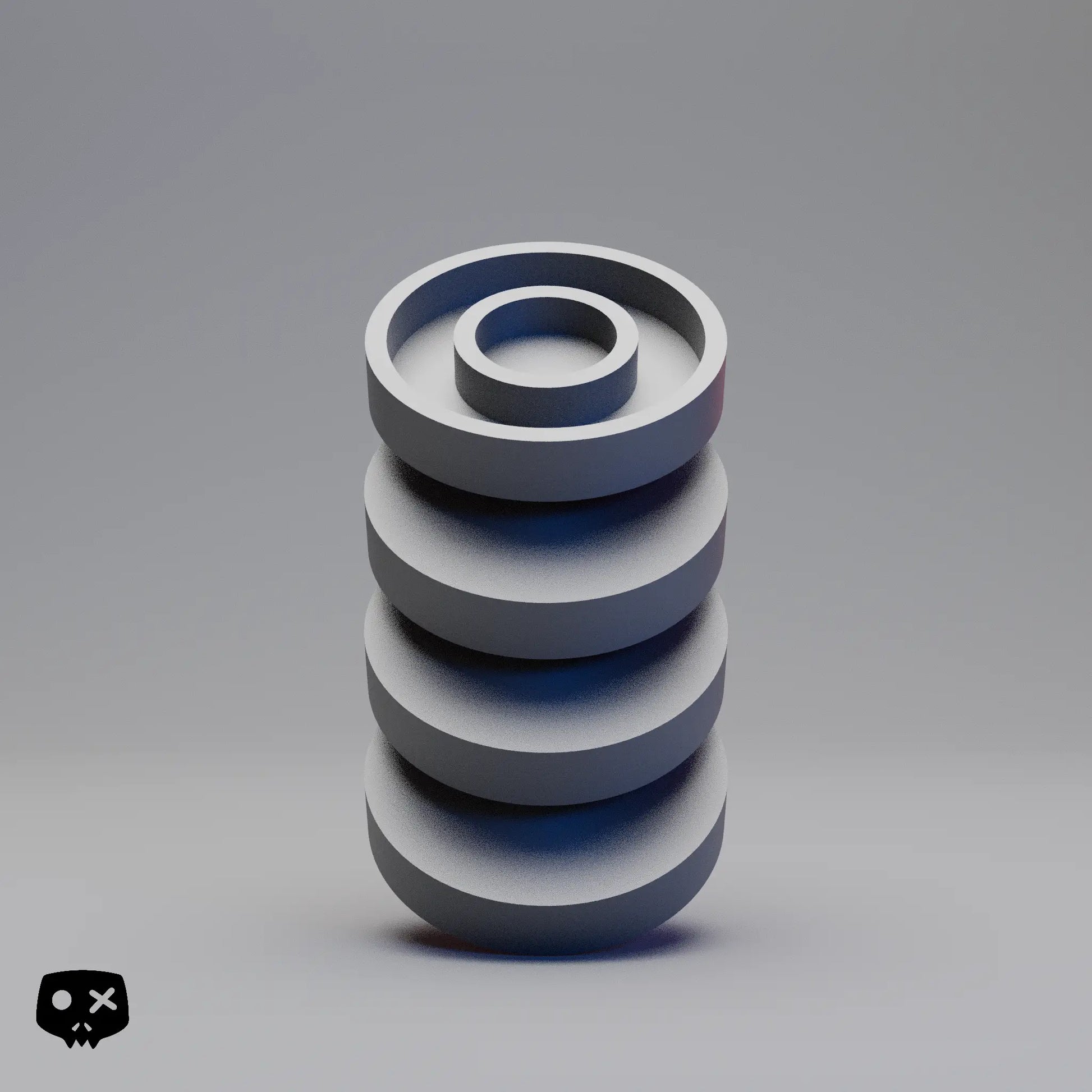 Produkt, Base 25 mm rund