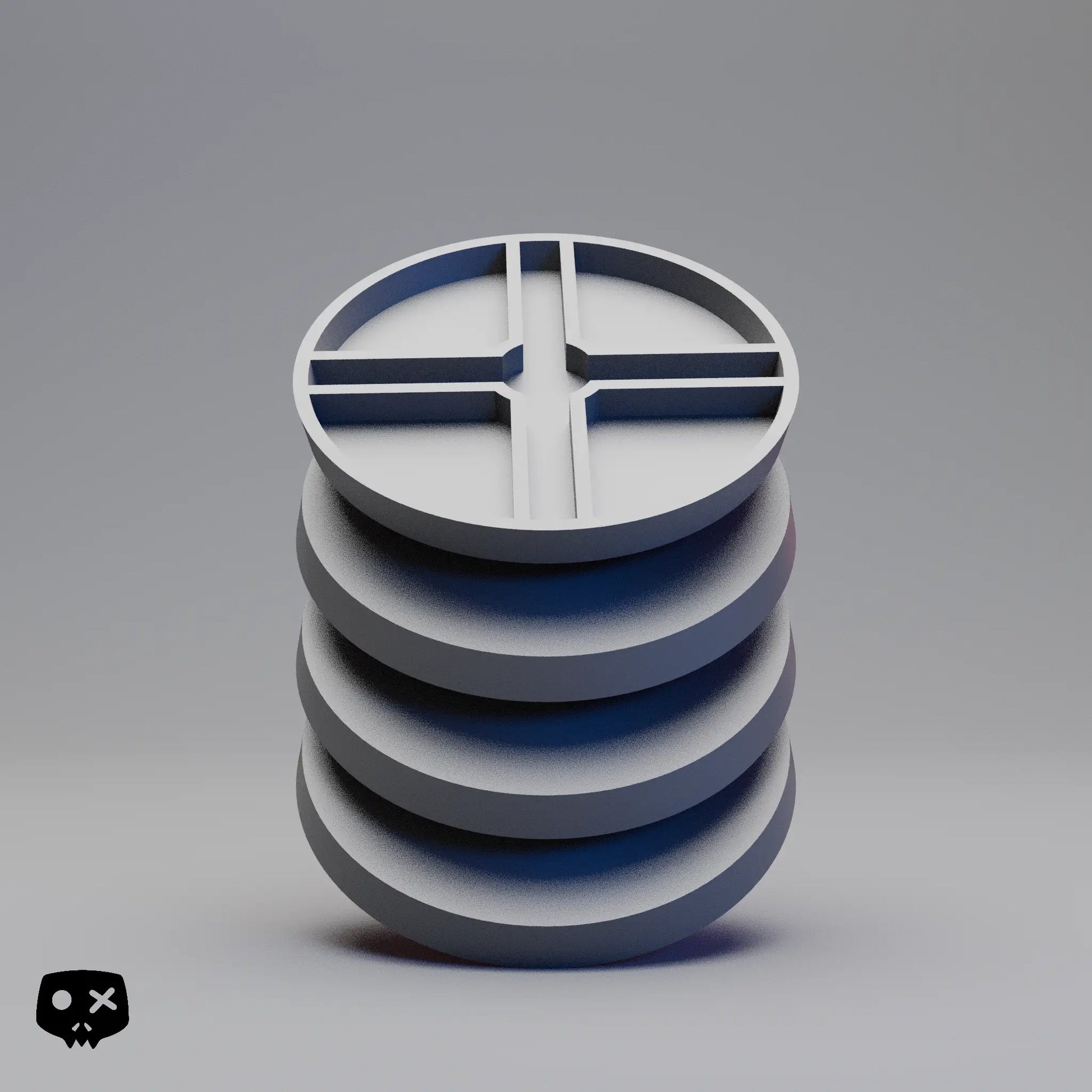Produkt, Base 50 mm rund